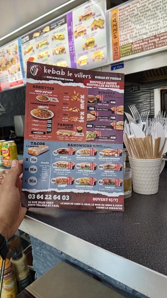 Kebab Le Villers - Menu Image 3